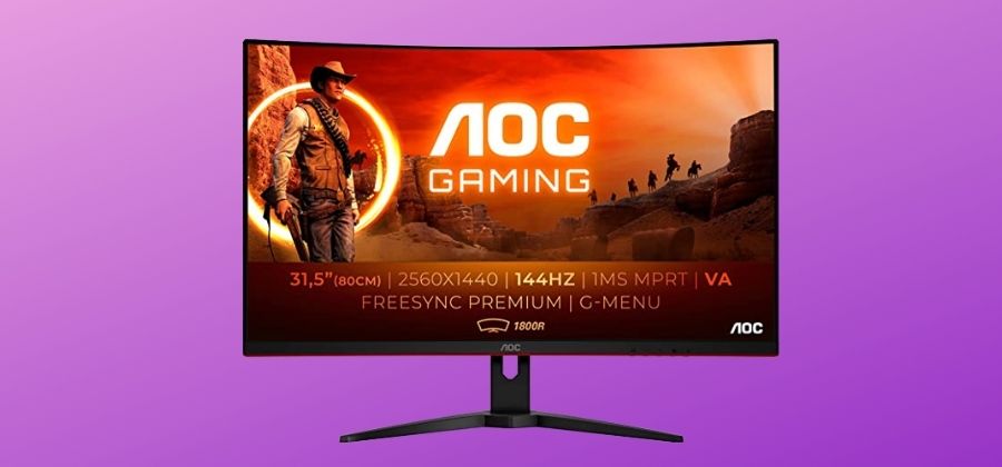 Recensione AOC CQ32G1 2022: Monitor 1440p 144Hz FreeSync