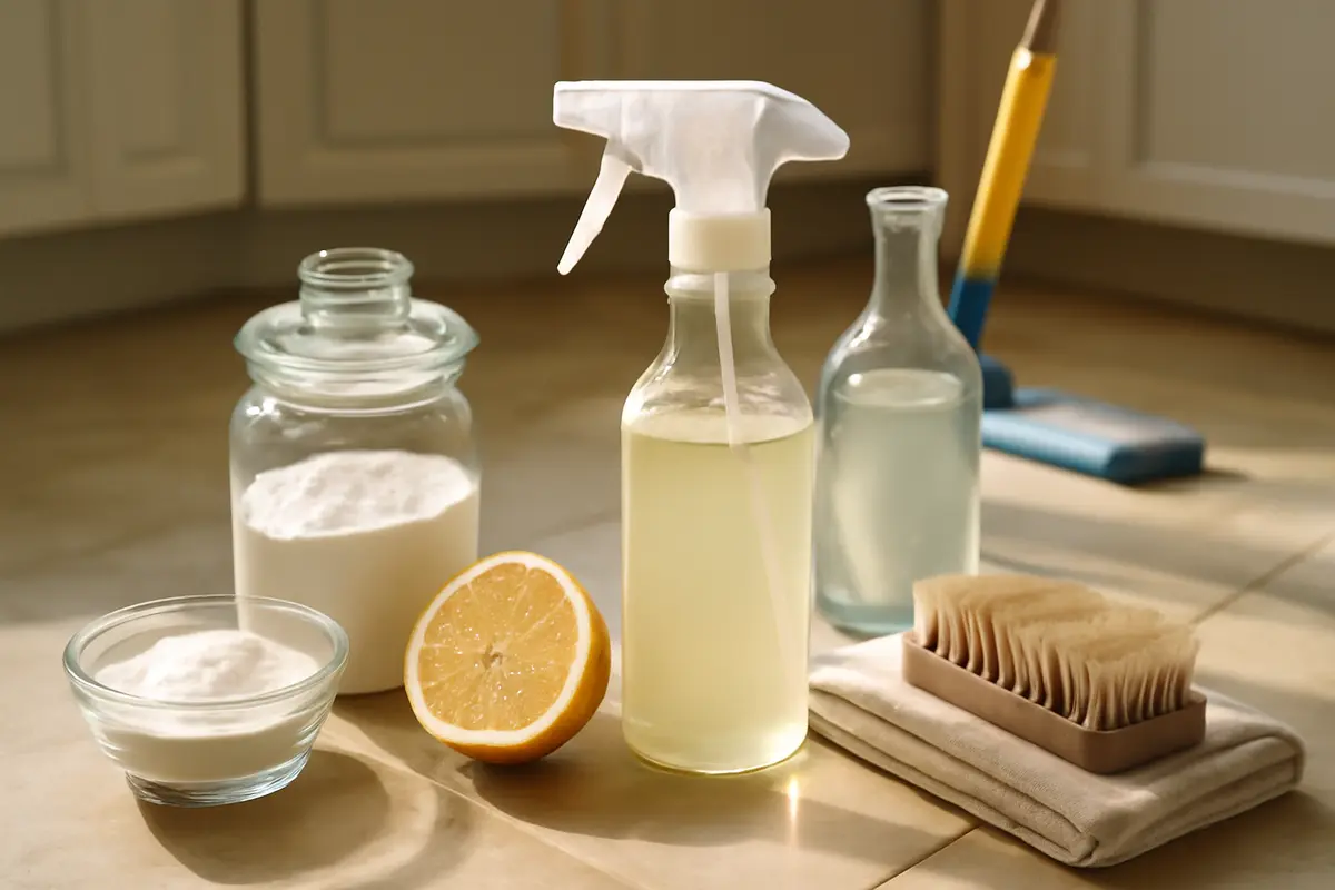 Detergente naturale per pavimenti: ingredienti che funzionano davvero sulla pulizia di ogni superficie