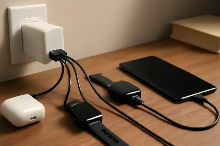 Caricabatterie multiplo USB: praticità nascosta per gestire tanti dispositivi senza caos