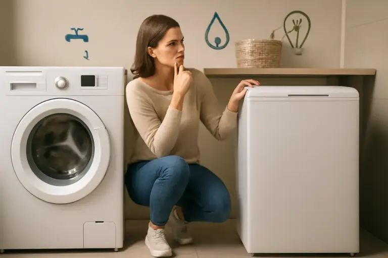 Lavatrice a carica frontale o dall’alto: quale scegliere per risparmiare acqua ed energia?