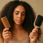 Pettine a denti larghi o spazzola: quale scegliere per districare i capelli ricci senza spezzarli