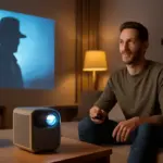 Videoproiettore portatile per film in casa: la tecnologia che trasforma il salotto senza lavori invasivi