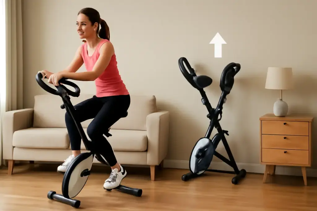Migliori cyclette pieghevoli per casa: risparmia spazio senza rinunciare all’allenamento quotidiano